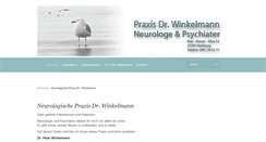 Desktop Screenshot of praxis-dr-winkelmann.de